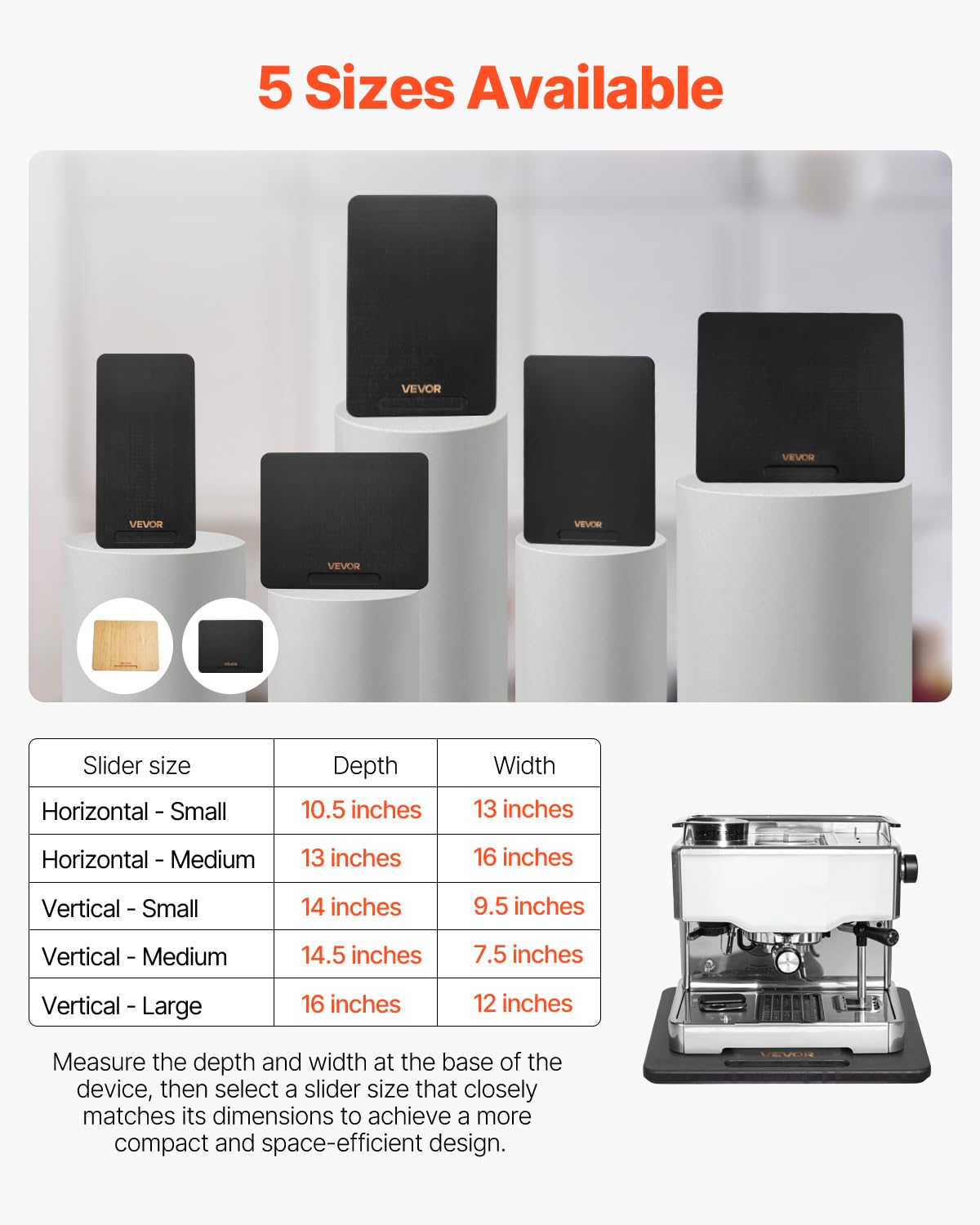 VEVOR 40 lb capacity supports heavy devices without tipping