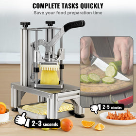 VEVOR 6-wedge apple corer for neat apple segments.