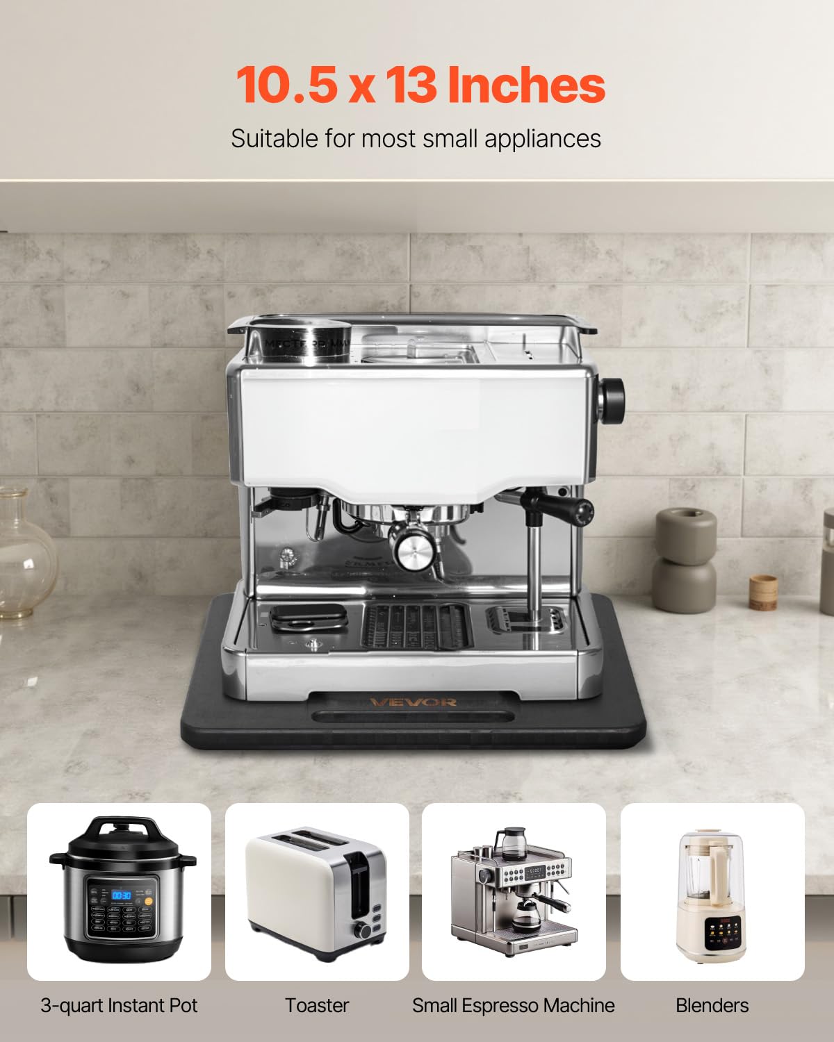 VEVOR hollow-handle appliance slider enables one-handed repositioning