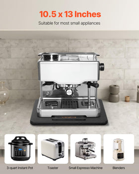 VEVOR hollow-handle appliance slider enables one-handed repositioning