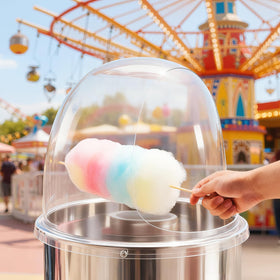 VEVOR candy-forming visibility keeps guests engaged during the process