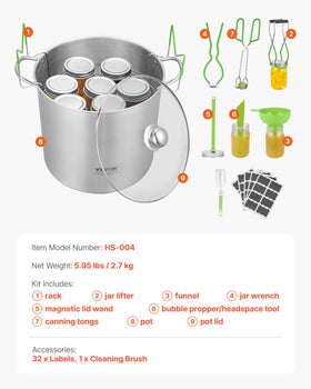VEVOR jar wrench for lid removal and tight seals.