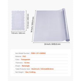 VEVOR Easy-clean design lets you wipe away spills quickly