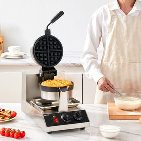 VEVOR compact design fits into small kitchens and cafes when stored