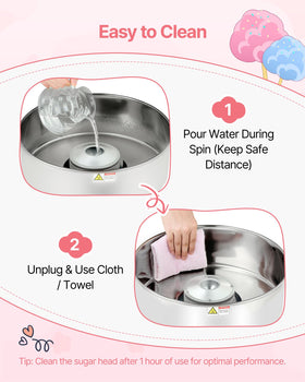 VEVOR Cotton Candy Machine ideal for family parties and kids' birthdays