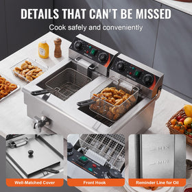 VEVOR flip-up heating tubes facilitate easier cleaning after each batch.