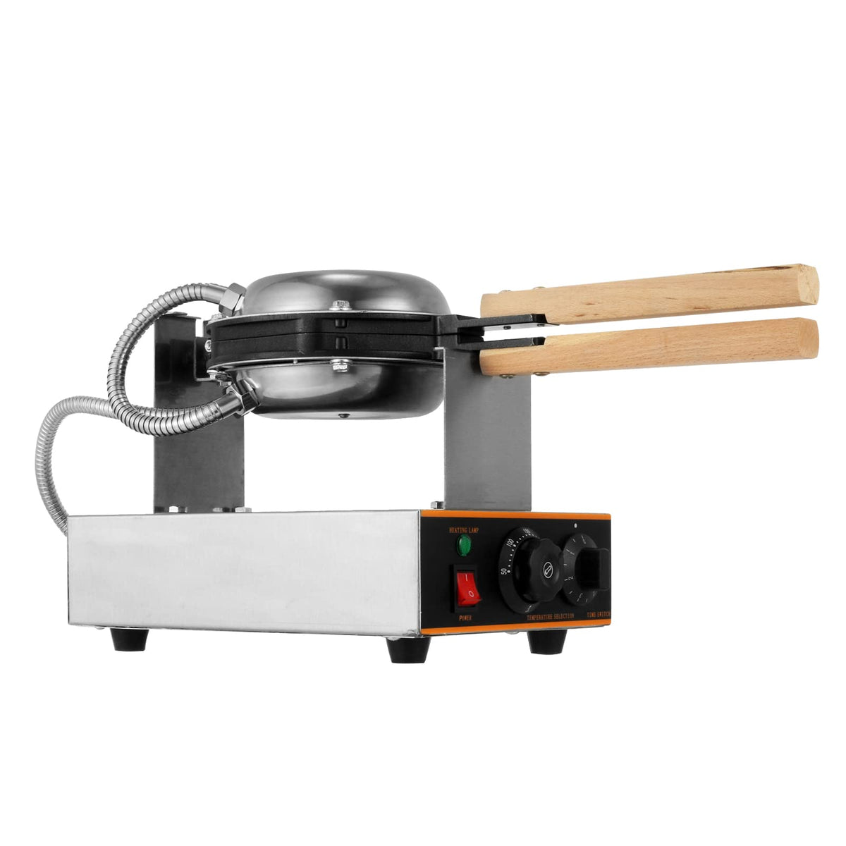 VEVOR non-stick coating facilitates quick cleaning after batches.