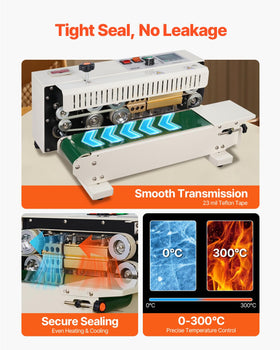 VEVOR FR900K control panel with temperature and speed adjustments.