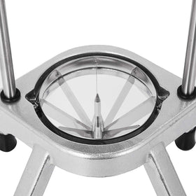 VEVOR Happybuy 8-section blades close-up emphasizes sharp stainless steel blades for clean wedges