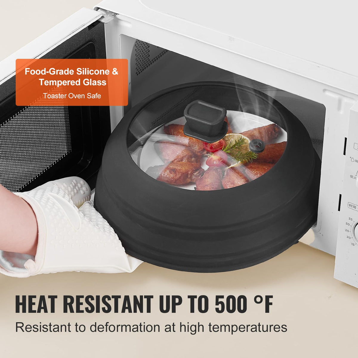 VEVOR heat resistant silicone mat doubles as hot pad