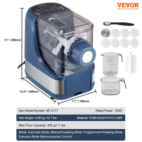 VEVOR dishwasher-safe parts simplify cleaning after use