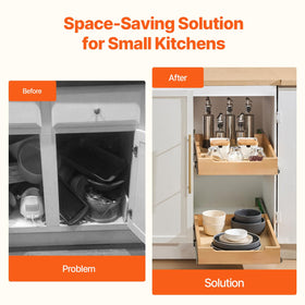 VEVOR side-mount installation option for narrow cabinets
