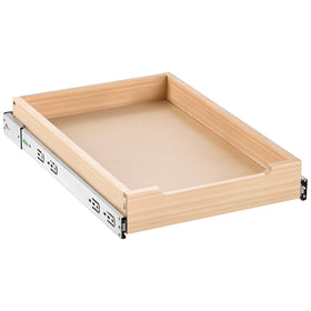 VEVOR pull-out cabinet organizer wood drawer showing durable birch construction