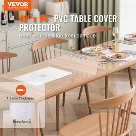 VEVOR PVC desk mat waterproof for easy cleaning and daily use