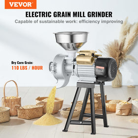 VEVOR spice grinder 2-in-1 wet and dry design for versatile processing.
