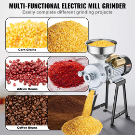 VEVOR stainless steel funnel and durable body for long-lasting operation.