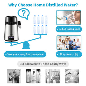 VEVOR stainless steel inner tank and coil ensure durability.