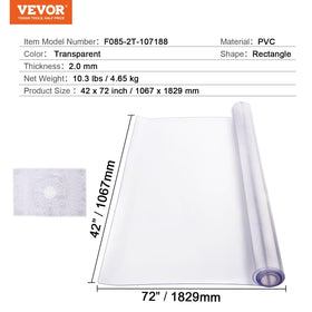 VEVOR table protector on dresser top preserves surface while in use