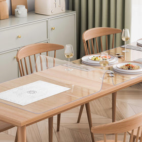 VEVOR table cover protects desks across living spaces and work areas