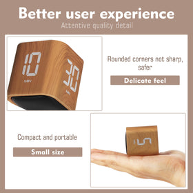 VEWINGL Cube timer at 30 minutes for meetings and tasks.