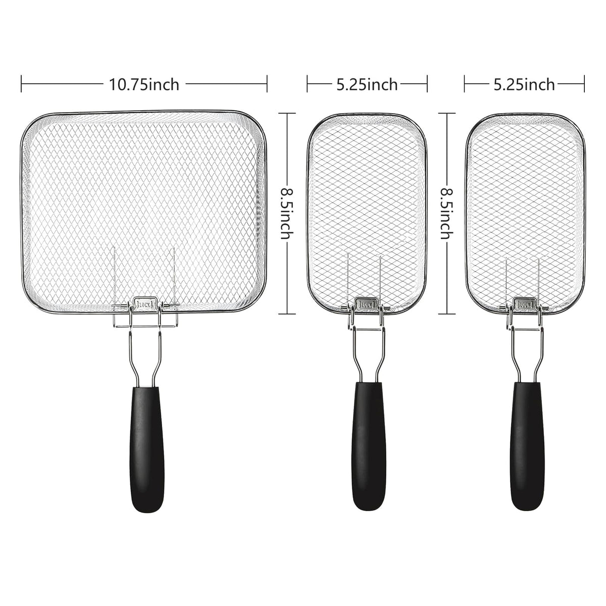 Vexon home frying setup ideal for fries, chicken, seafood, and desserts.