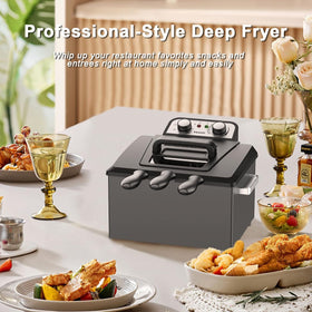 Vexon non-stick enamel pot with detachable cool handle for easy cleaning.