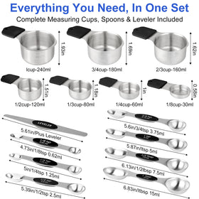 VFUNI compact design with BPA-free silicone handles provides a non-slip grip.
