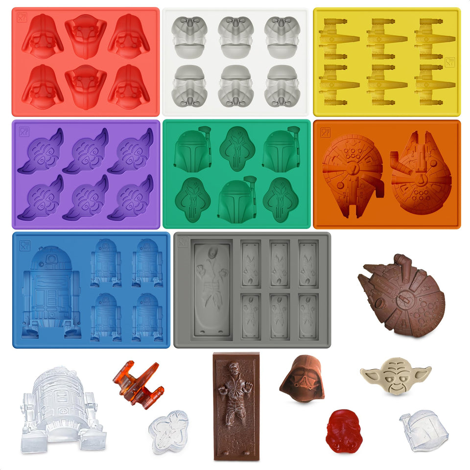 Vibrant Kitchen sci-fi molds space cubes for crisp cosmic ice in drinks