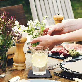 VIBRATITE 6-pack coasters enhance home decor and gatherings.