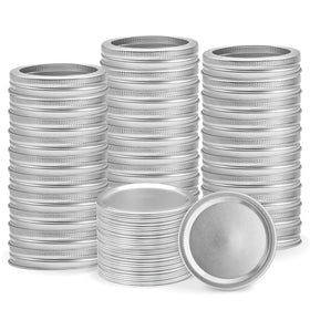 VIBRATITE regular-mouth 70mm lid with silicone seal for airtight Ball and Kerr jars