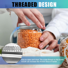 VIBRATITE tinplate lids with silicone seals for durable performance