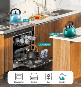 VICALINA stainless steel construction for durable, safe heating