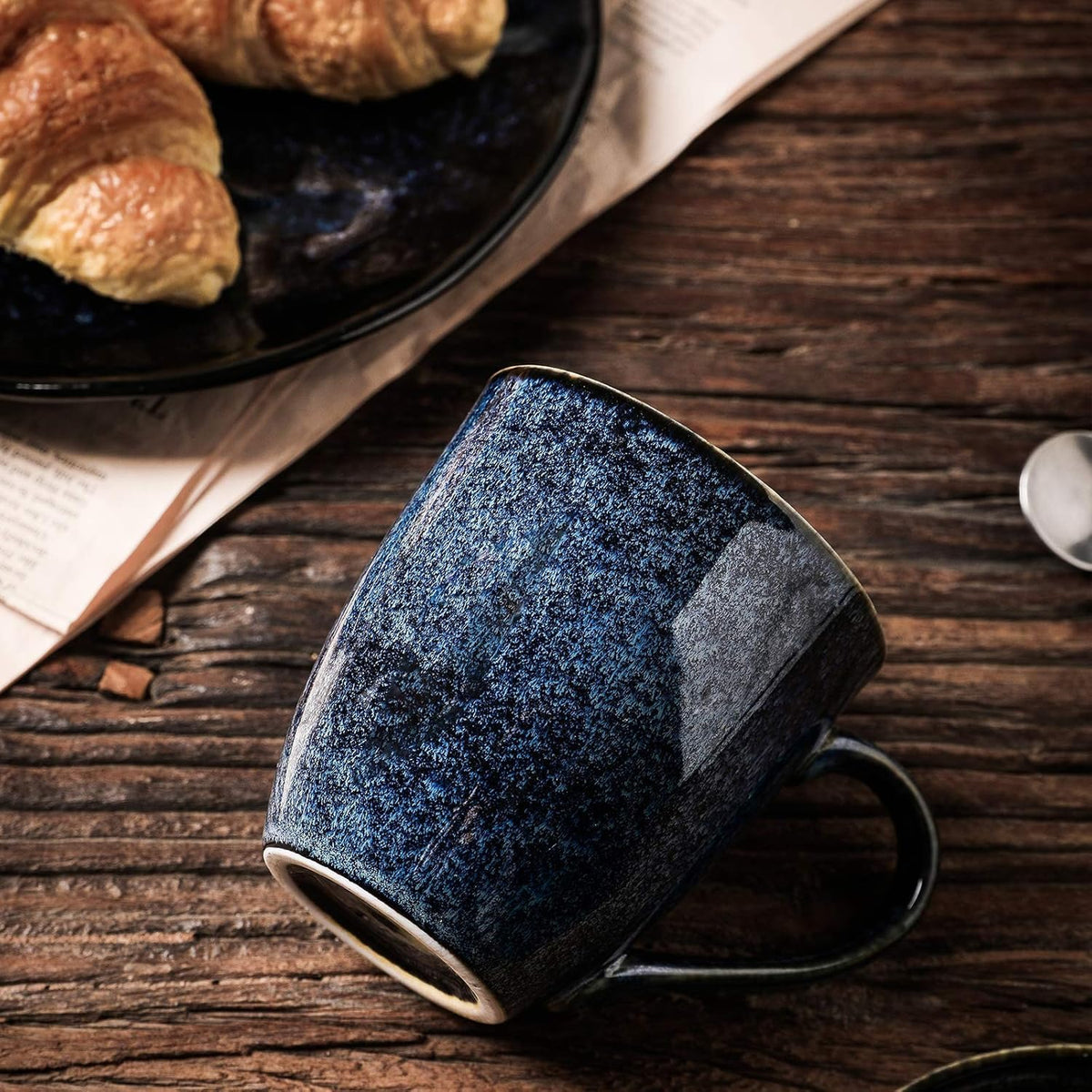 Vicrays mugs with a comfortable handle design for easy grip.