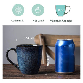 Vicrays porcelain mugs are lead-free and safe for your family.