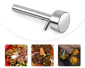Victhur falafel scoop compact 4 cm size fits small batches easily.