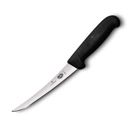 Victorinox Fibrox Pro handle close-up showing secure, non-slip grip when wet