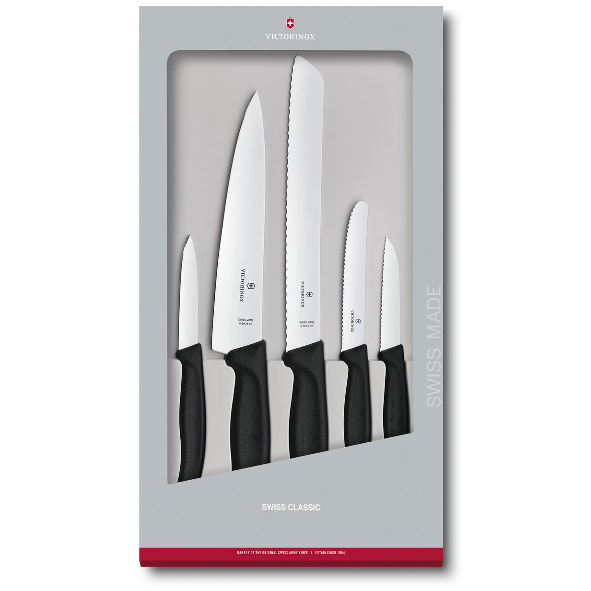 Victorinox Swiss Classic paring knife with wavy edge for precise peeling