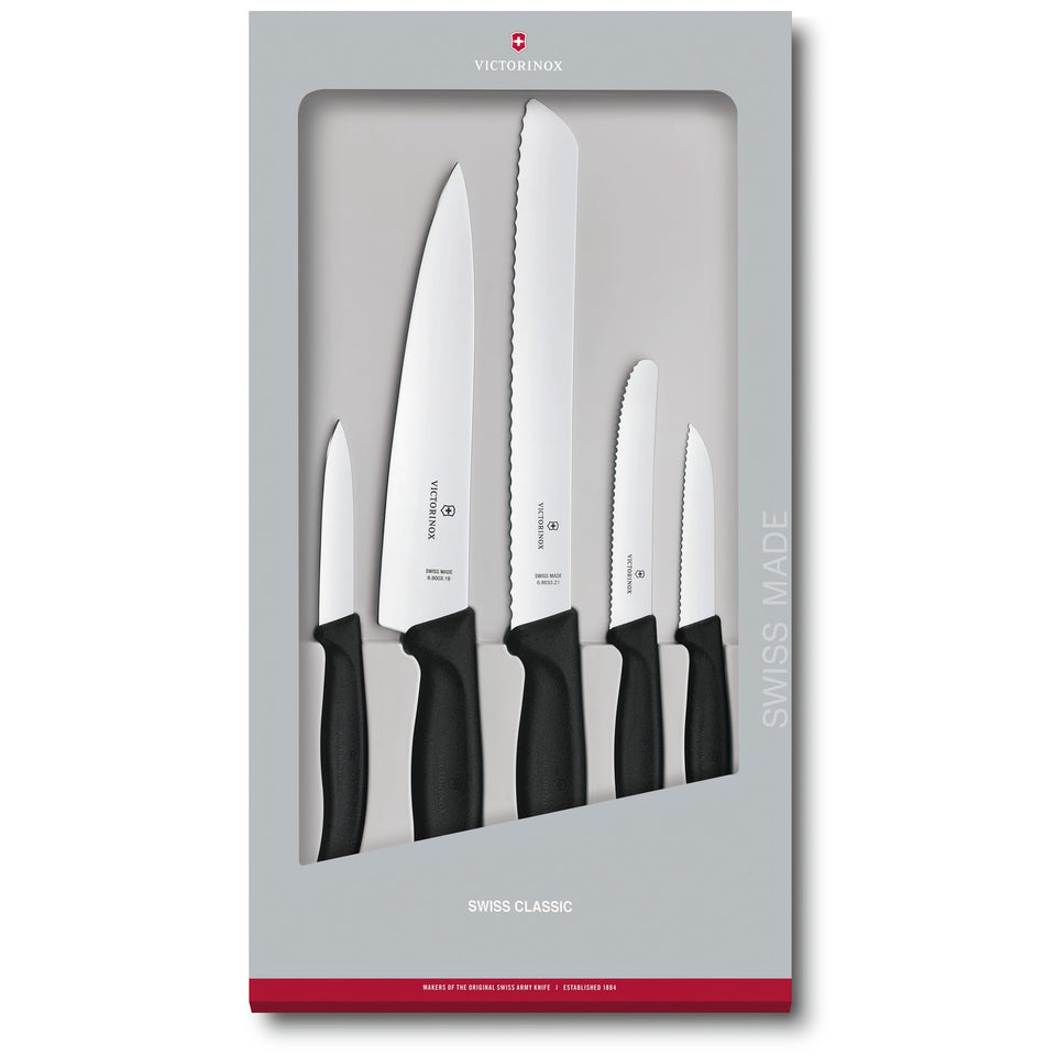 Victorinox Swiss Classic paring knife with wavy edge for precise peeling