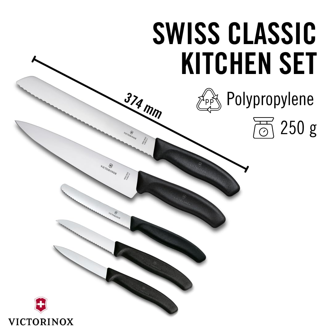 Victorinox Swiss Classic tomato and table knife with wavy edge for even slices