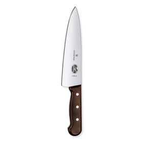 Victorinox Wood 8-Inch Chef's Knife blade for precise cuts
