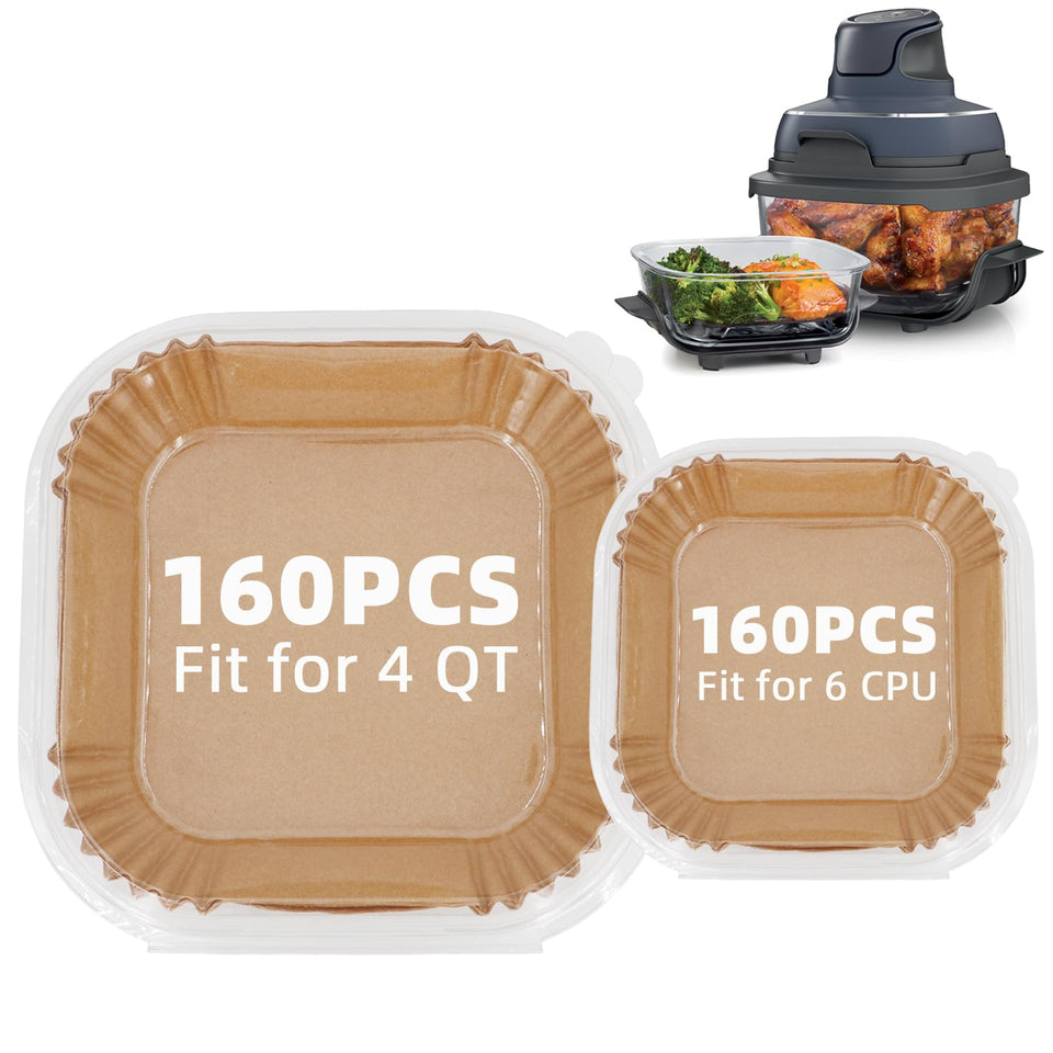 victoyaw Ninja Crispi liners packaging shot showing bulk pack for easy replacements