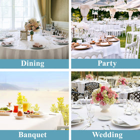 VidaFete tablecloth used both indoors and outdoors for versatile events