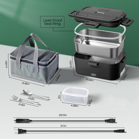 Vidaskeci lunch box stainless steel container for easy cleaning
