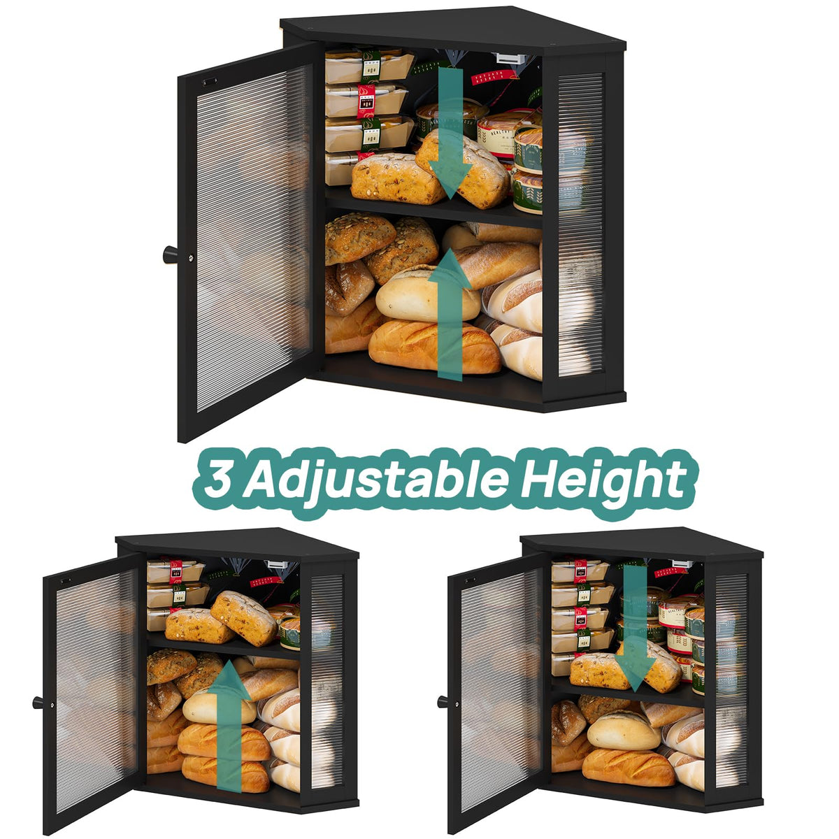 Viewcare bamboo natural scent enhances kitchen ambiance while storing bread