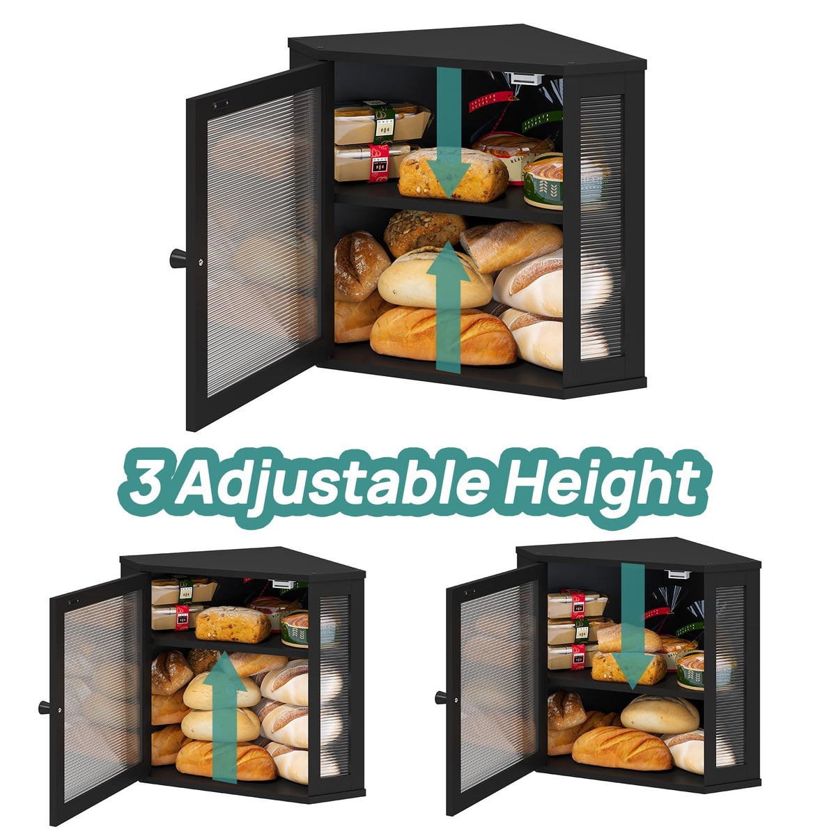 Viewcare bread box easy-clean surface preserves cleanliness in busy kitchens