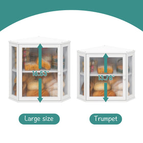 Viewcare bread box easy-clean surface ready for quick maintenance