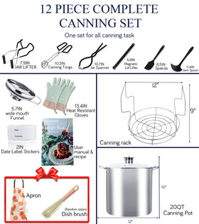Vigamimn canning funnel stainless for clean jar filling