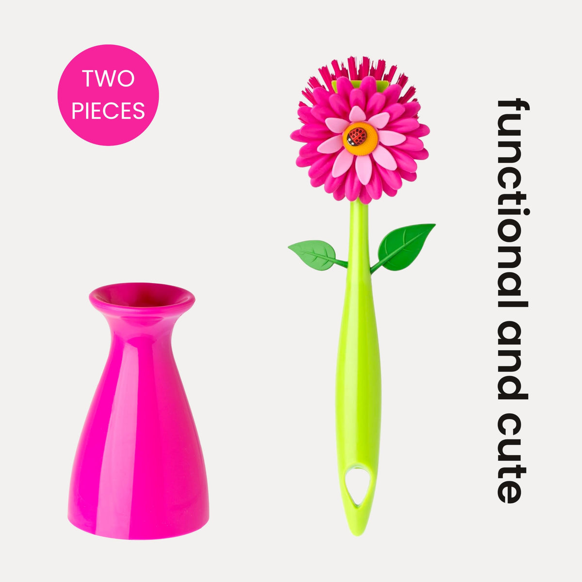 Vigar Flower Power grip stays secure even with wet hands during dishes