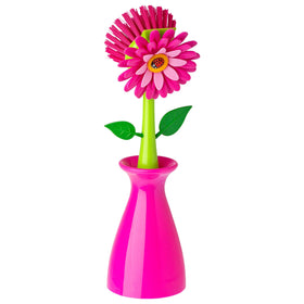 Vigar Flower Power supports everyday kitchen cleaning from pans to sink edges