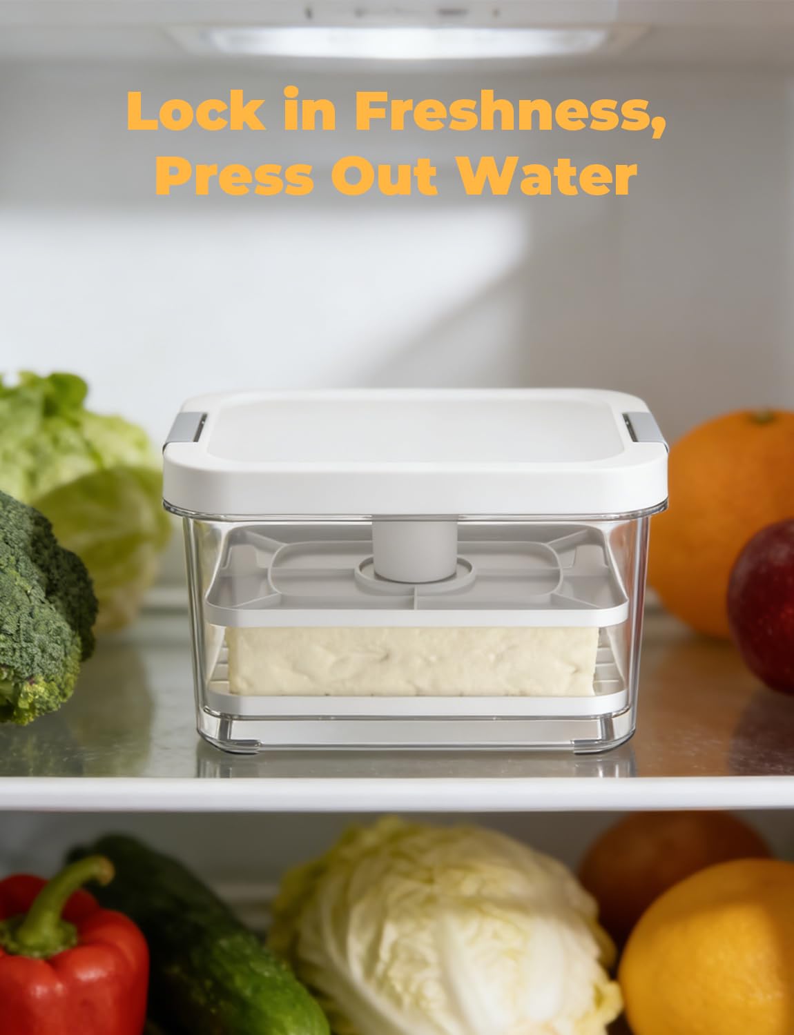 Vihoom Tofu Press compact storage fits small kitchens when not in use.